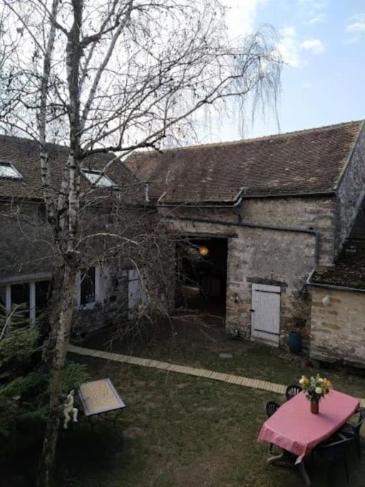 Superbe Appartement Dans Charmant Corps De Ferme Acheres-la-Foret Kültér fotó